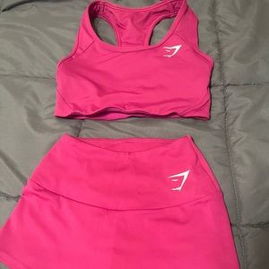COPY - Gymshark sports bra & training shorts